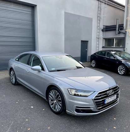 Audi A8 cena 250000 przebieg: 85000, rok produkcji 2018 z Mysłowice małe 121